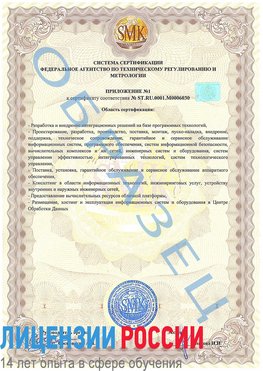 Образец сертификата соответствия (приложение) Свободный Сертификат ISO 27001