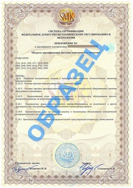 Приложение 1 Свободный Сертификат ГОСТ РВ 0015-002